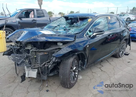 2020 Lexus Rx 350 F Sport Performance из США, поврежденный, VIN 2T2YZMDA0LC228234